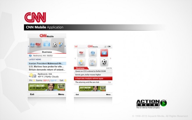 CNN Mobile App Java Platform