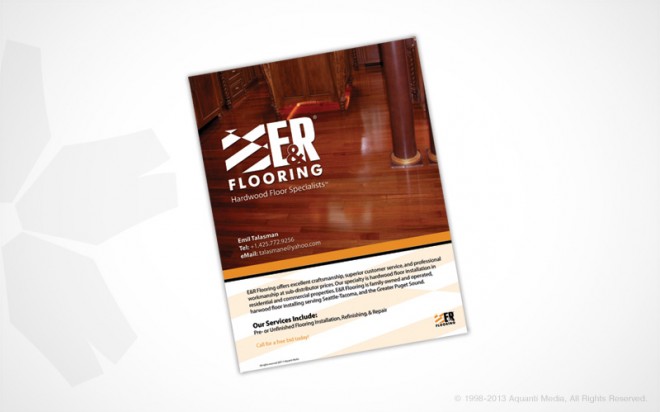 E&R Flooring Ad