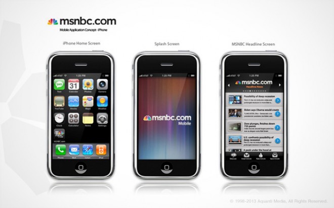 MSNBC iPhone Mobile App