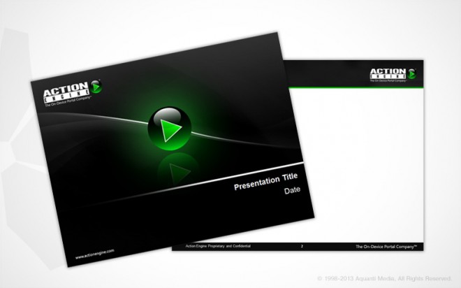 Action Engine PPT Template