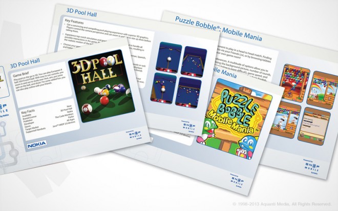 Nokia Games Prints