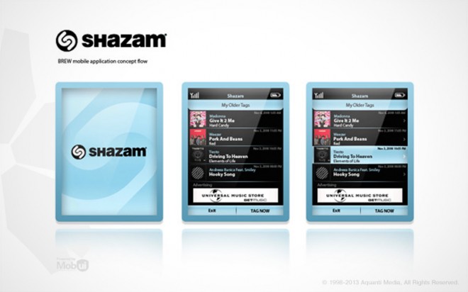 Shazam Java Mobile App