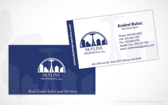 Skyline Business Card