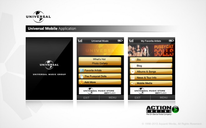 Universal Music Java App