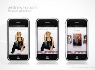 Whitney Houston iPhone App
