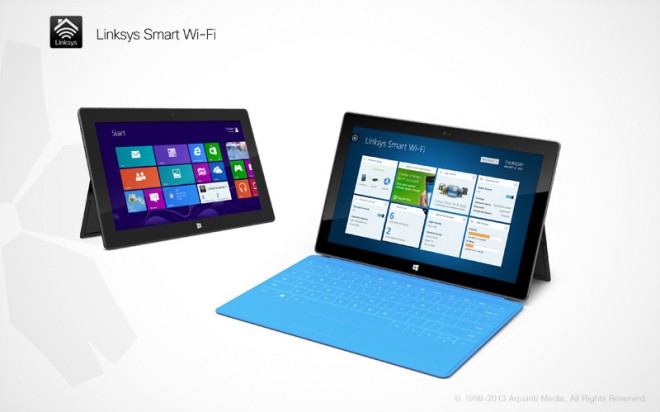 Linksys Smart Wi-Fi on Win8